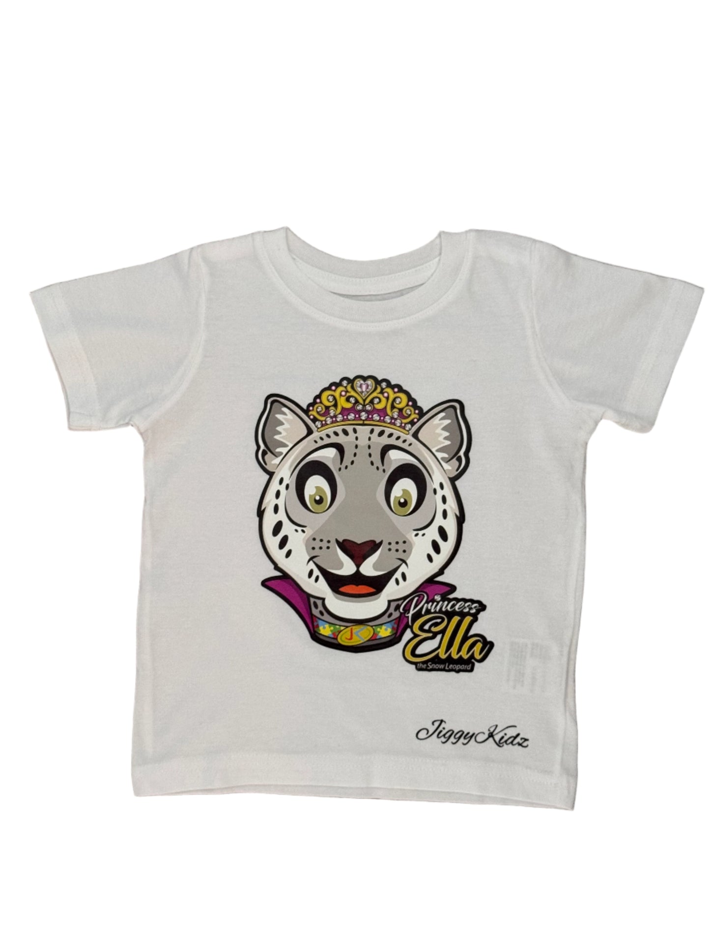 Princess Ella the Snow Leopard Girls Toddler T-shirt