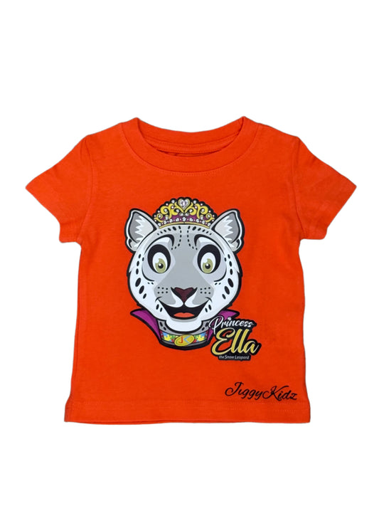 Princess Ella the Snow Leopard Girls Toddler T-shirt