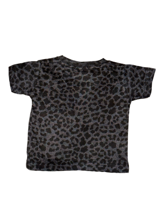 Princess Ella the Snow Leopard Girls Leopard Print T-shirt