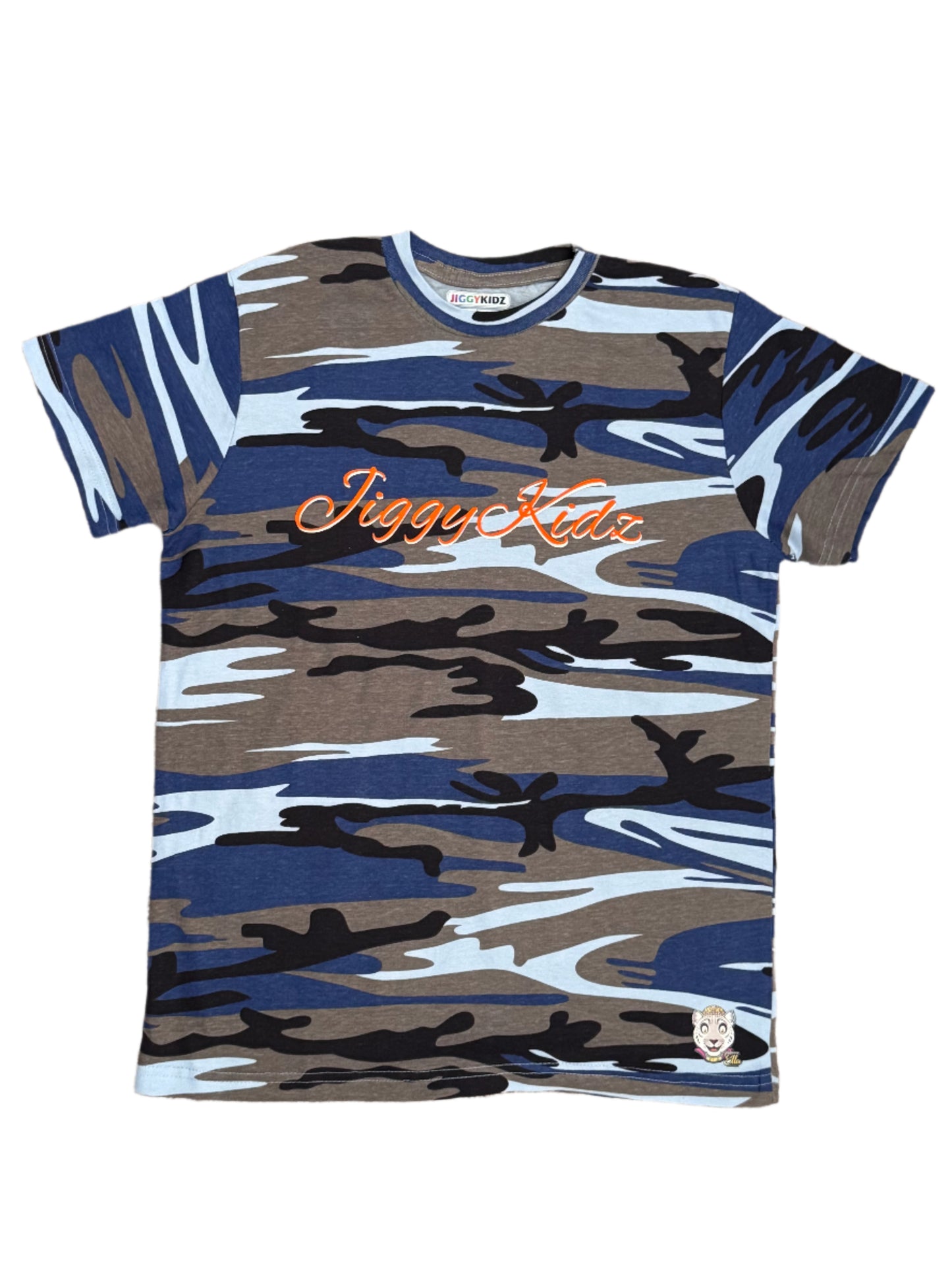 Princess Ella the Snow Leopard Youth Girls Camo T-shirt