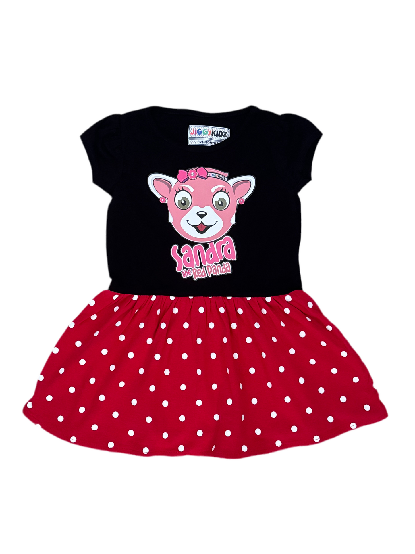 Sandra the Red Panda Dress