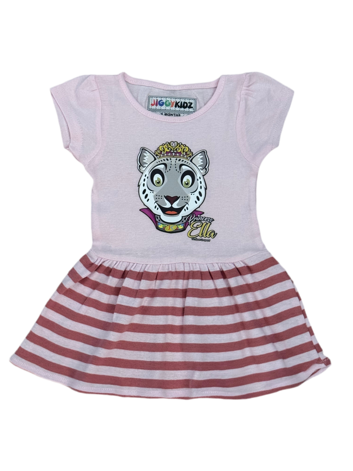 Princess Ella the Snow Leopard Dress