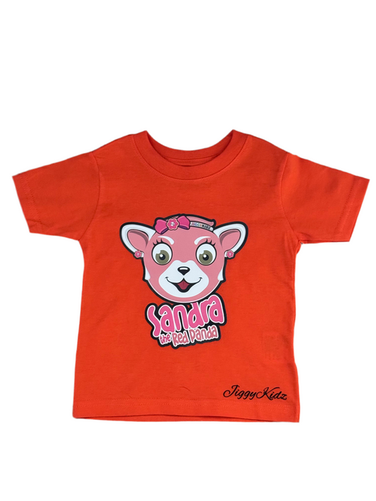 Sandra the Red Panda Girls Toddler T-shirt
