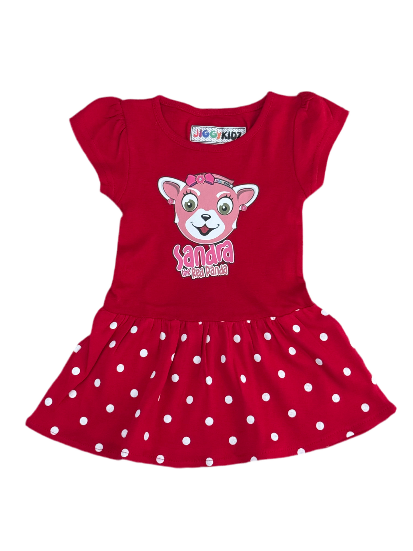 Sandra the Red Panda Dress