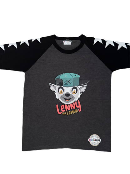 Lenny the Lemur Boys All-Star Baseball T-Shirt