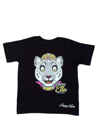 Princess Ella the Snow Leopard Girls Toddler T-shirt