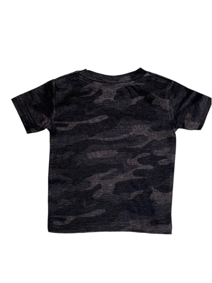 Sandra the Red Panda Toddler Girls Camo T-shirt