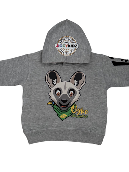 Obgo the African Wild Dawg Endangered Hoodie