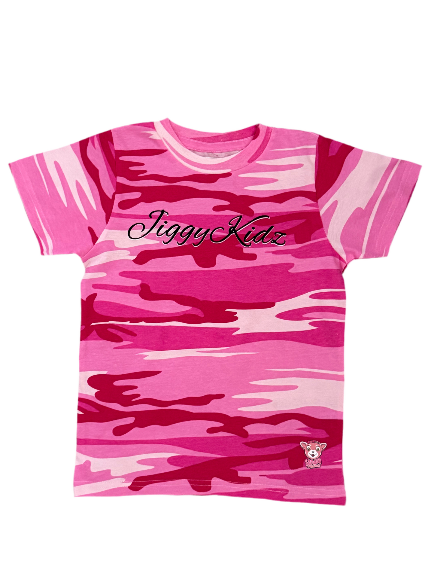 Sandra the Red Panda Youth Girls Camo T-shirt