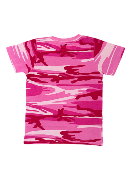 Sandra the Red Panda Youth Girls Camo T-shirt