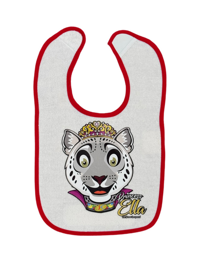 Princess Ella Terry Cloth Bib