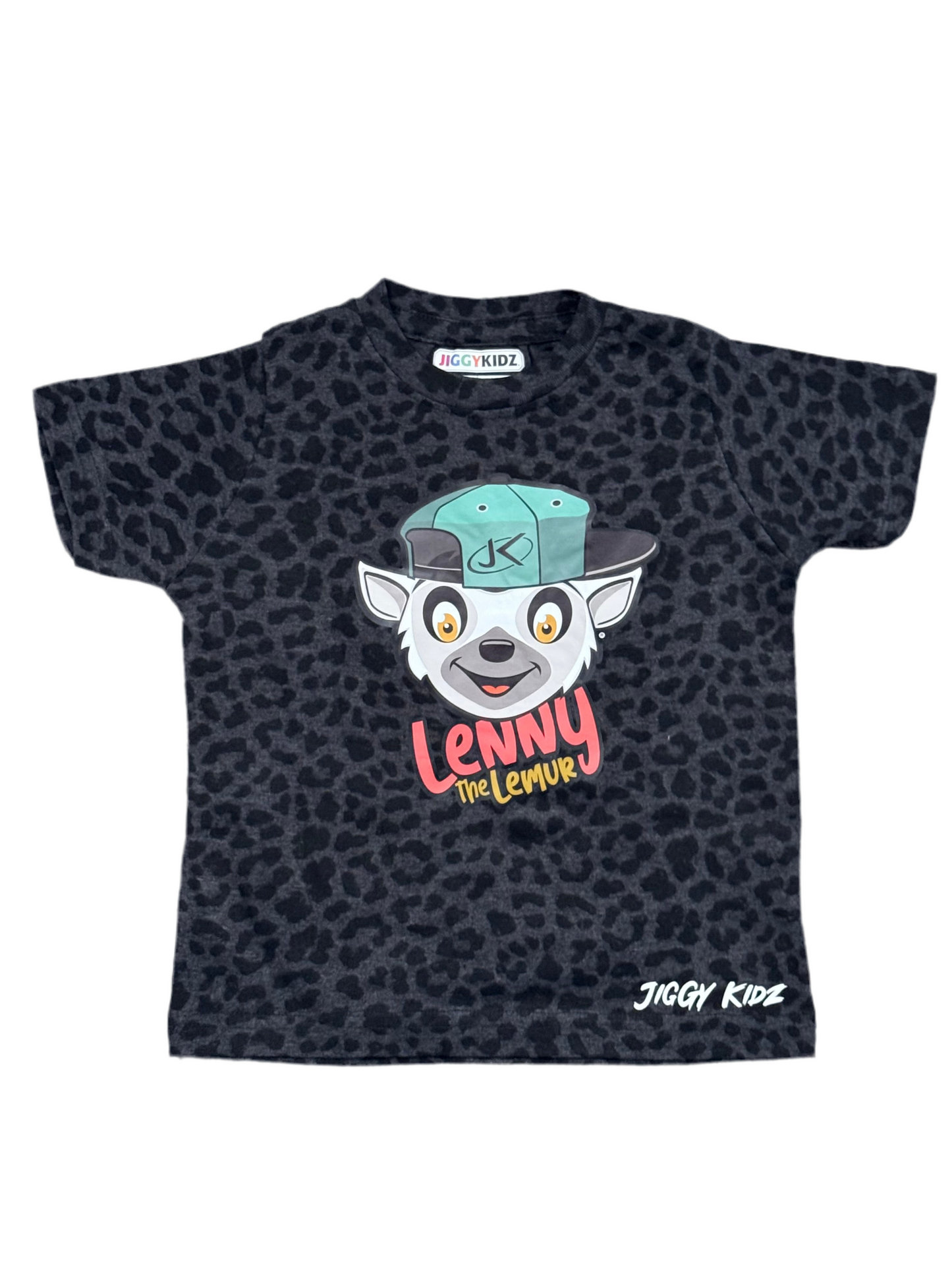 Lenny the Lemur Boys Leopard Print T-Shirt