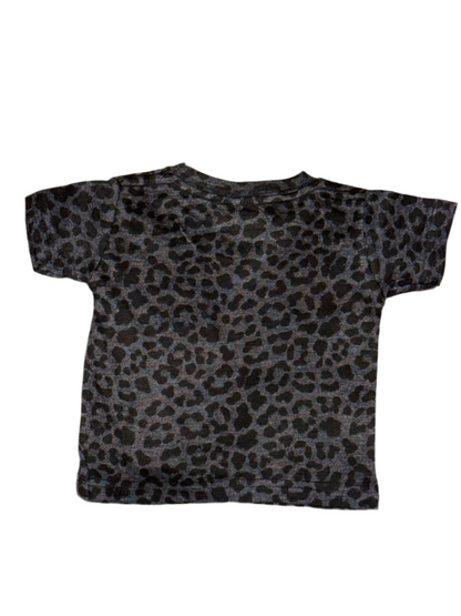 Princess Ella the Snow Leopard Girls Leopard Print T-shirt