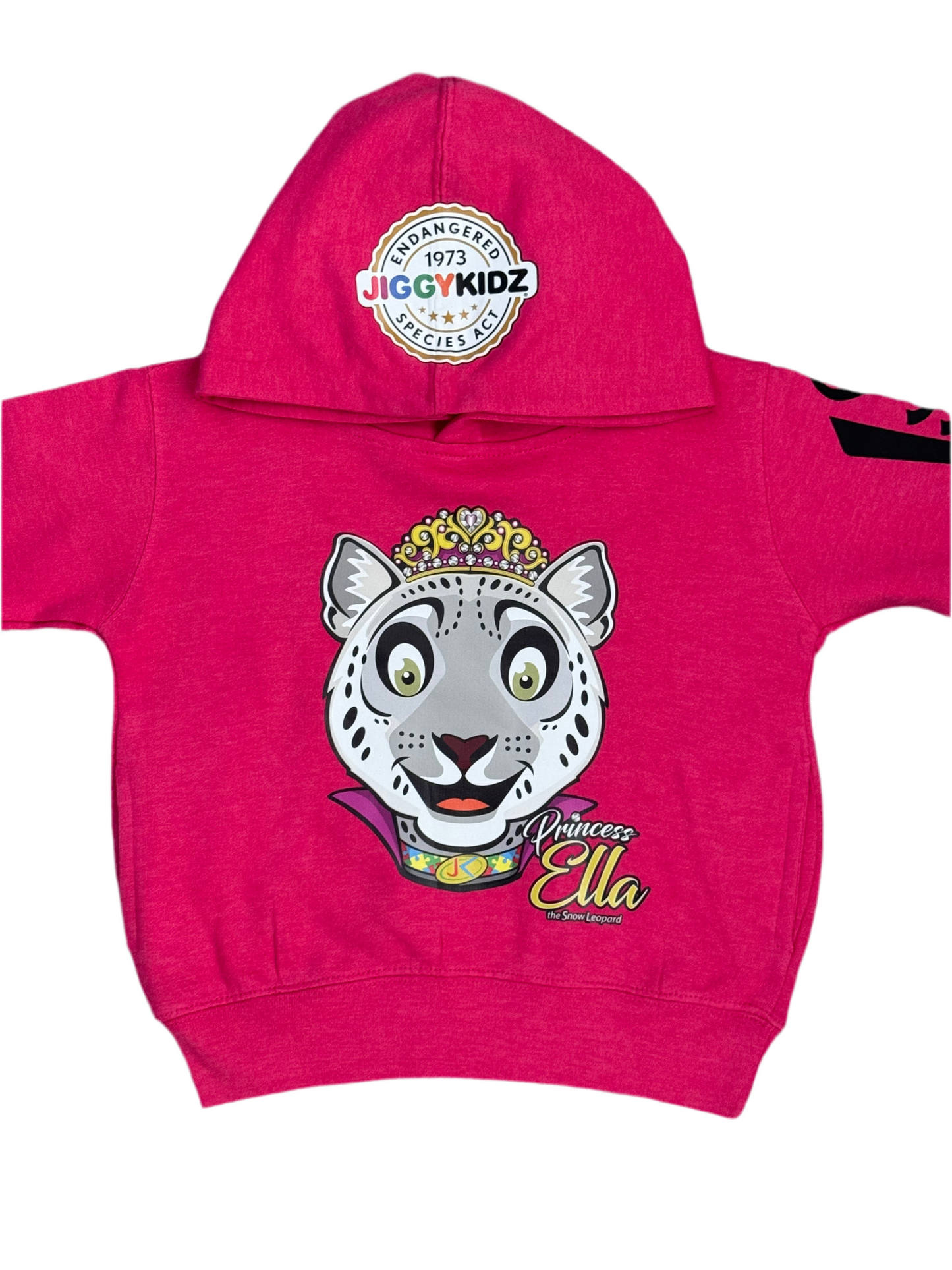 Princess Ella the Snow Endangered Hoodie