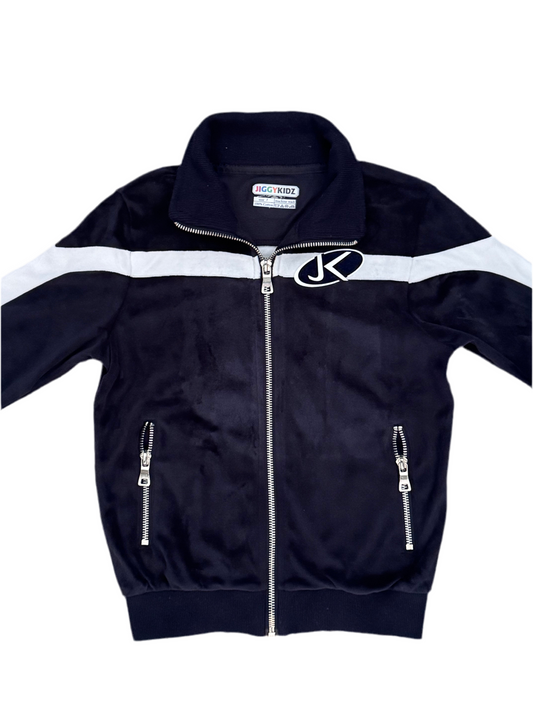 Ogbo the African Wild Dawg Velour Sweat Jacket