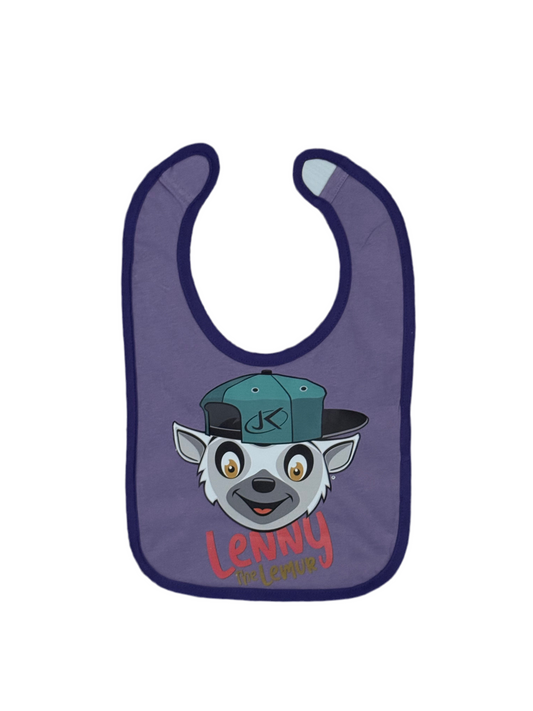 Lenny the Lemur Premium Bib