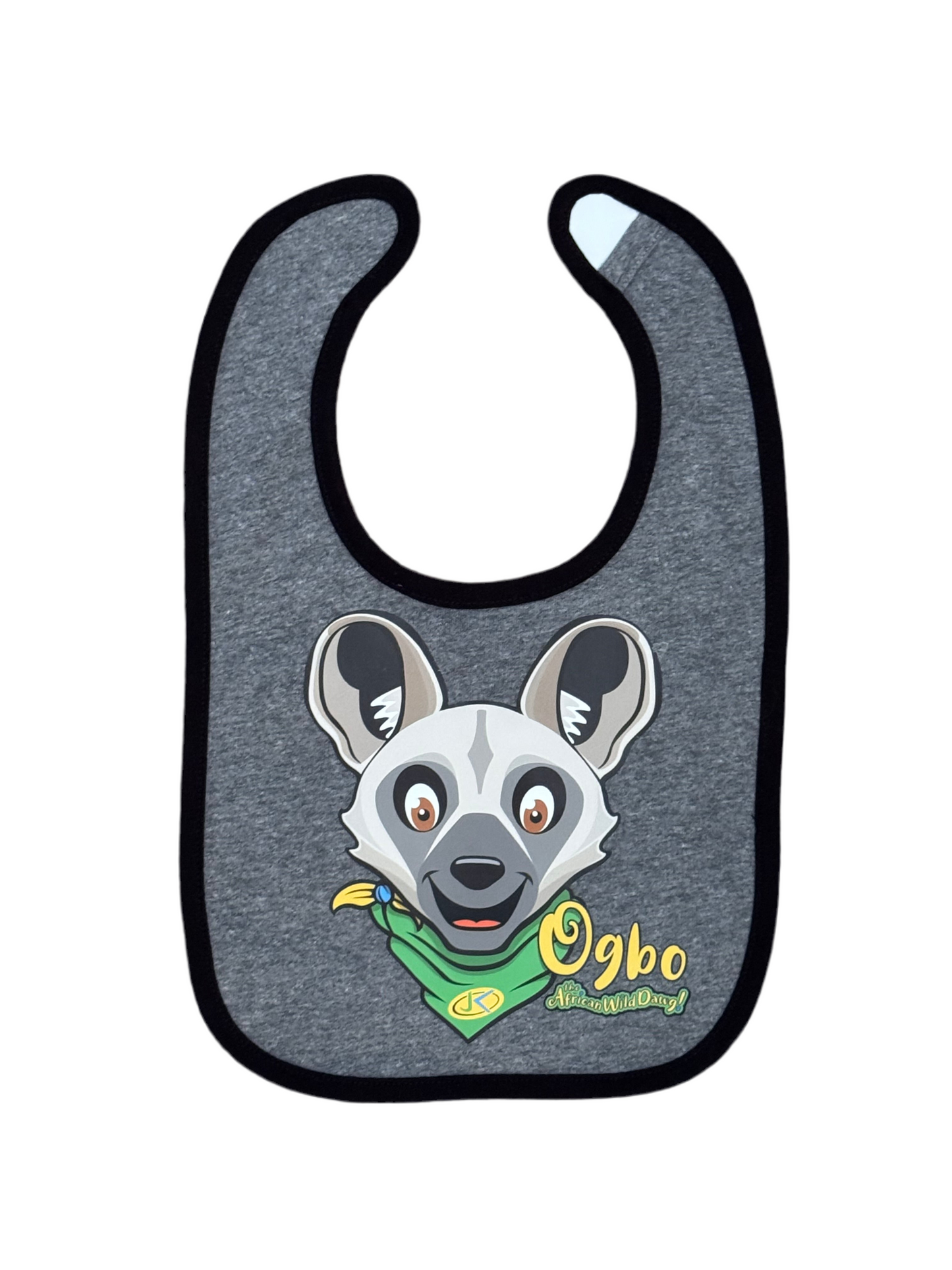Ogbo the African Wild Dawg Premium Bibs