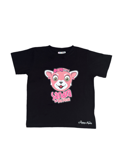 Sandra the Red Pandra Girls Princess T-shirt