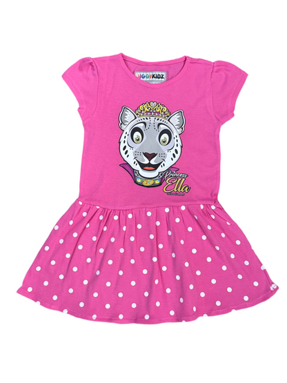 Princess Ella the Snow Leopard Dress