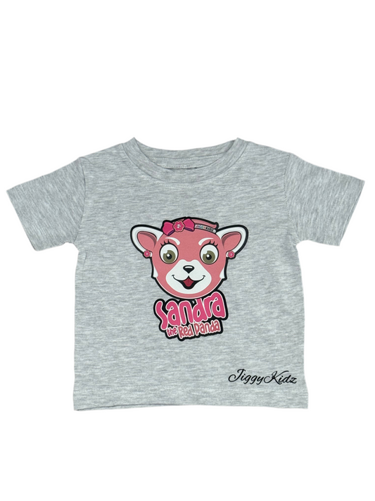 Sandra the Red Panda Girls Toddler T-shirt