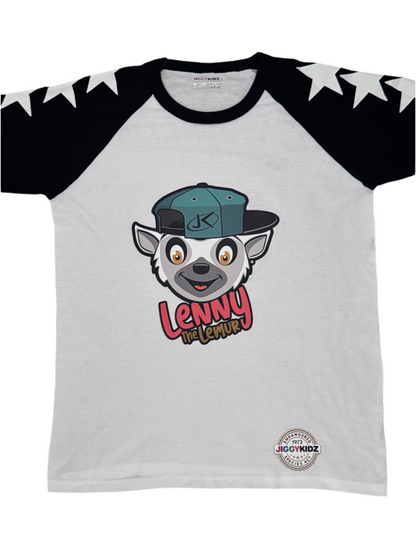 Lenny the Lemur Boys All-Star Baseball T-Shirt
