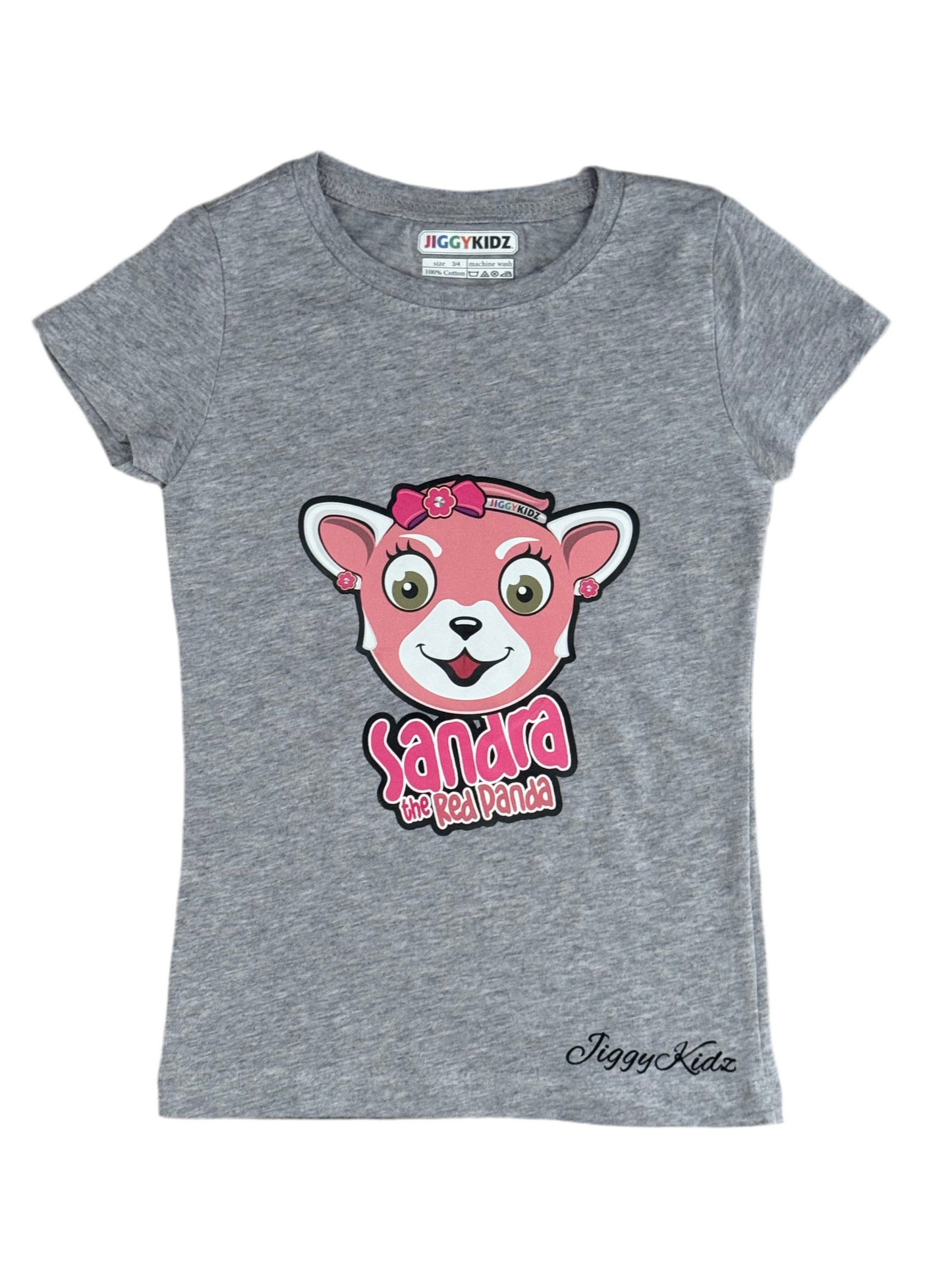 Sandra the Red Pandra Girls Princess T-shirt