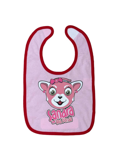 Sandra the Red Panda Premium Bib