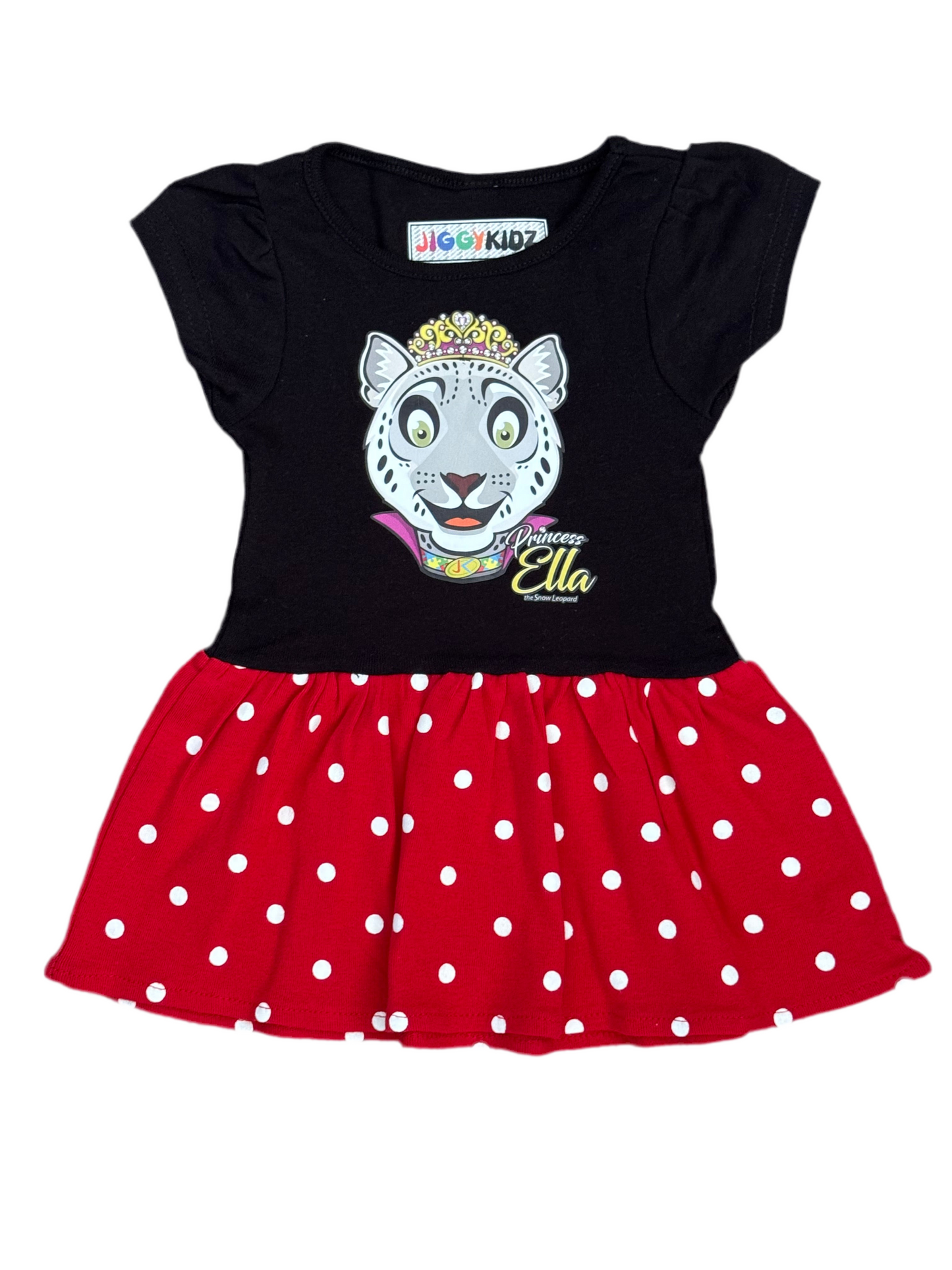 Princess Ella the Snow Leopard Dress