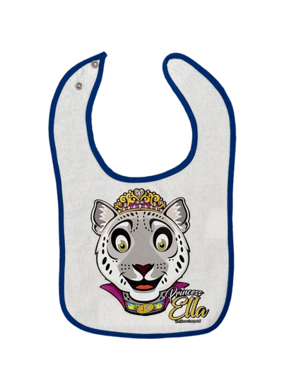 Princess Ella Terry Cloth Bib