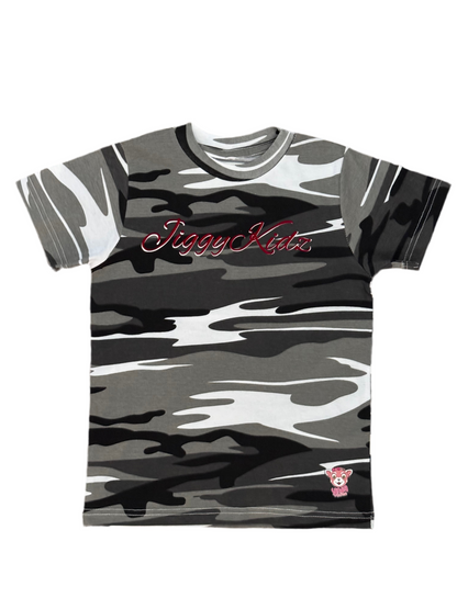 Sandra the Red Panda Youth Girls Camo T-shirt
