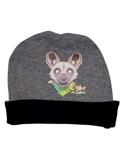 Ogbo the African Wild Dawg New Born Infant Beanies