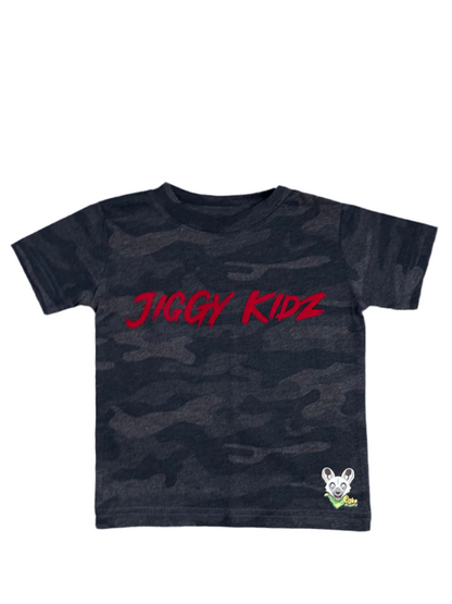 Ogbo the African Wild Dawg Toddler Boys Camo T-shirt