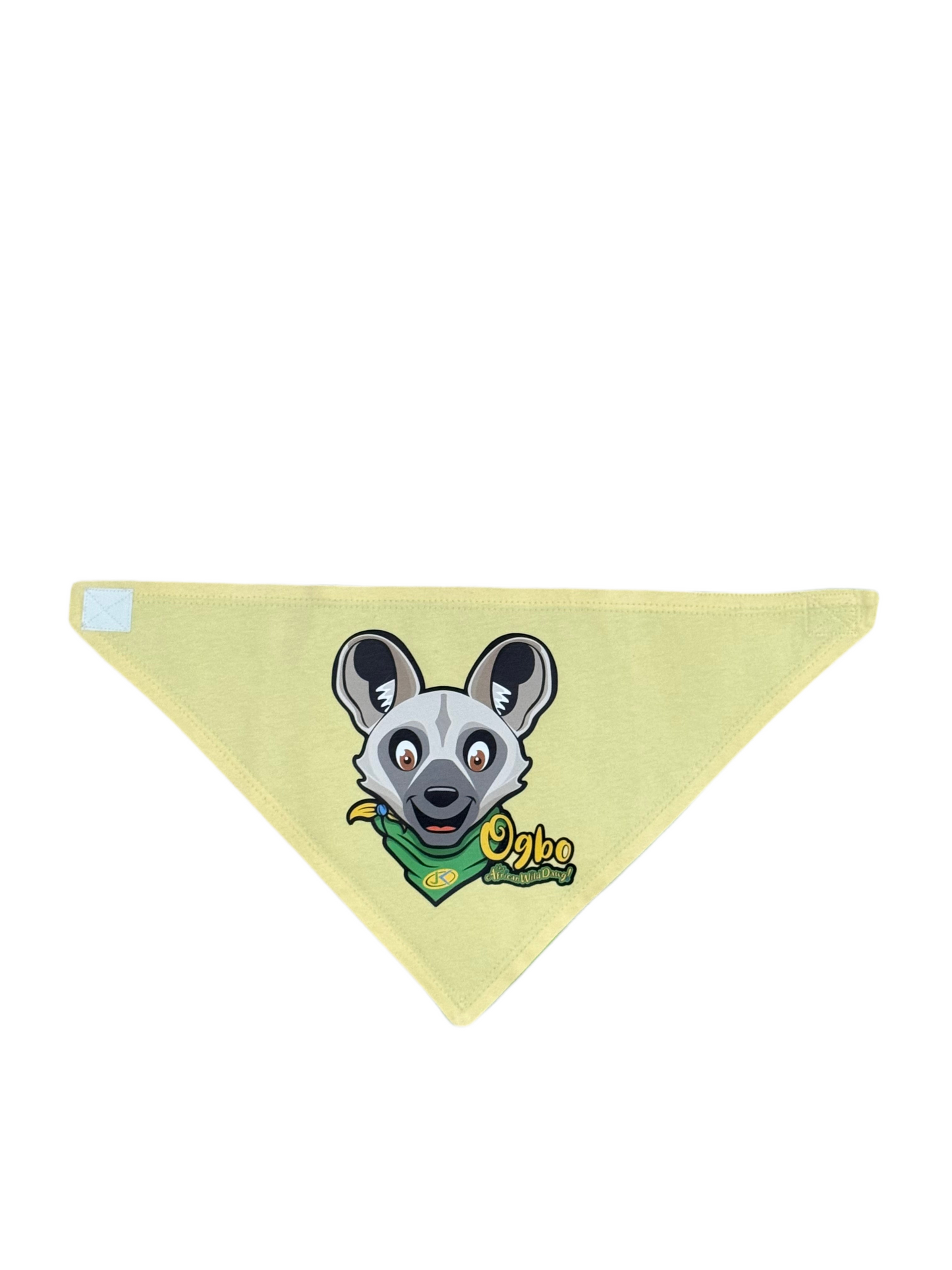 Ogbo the African Wild Dawg Bandana Bib