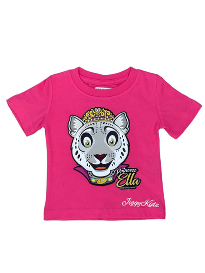 Princess Ella the Snow Leopard Girls Toddler T-shirt