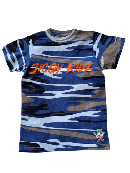 Lenny the Lemur Youth Boys Camo T-shirt
