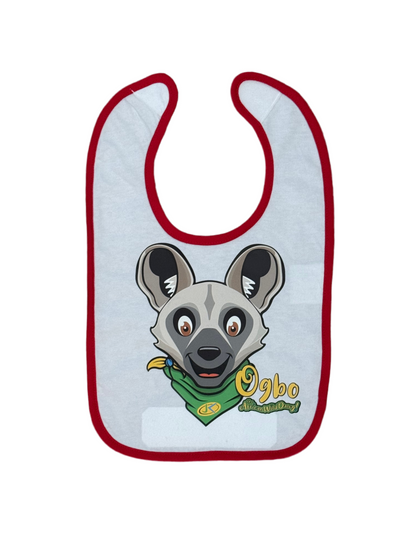 Ogbo the African Wild Dawg Premium Bibs