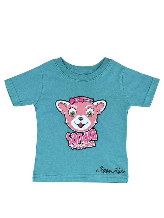 Sandra the Red Panda Girls Toddler T-shirt