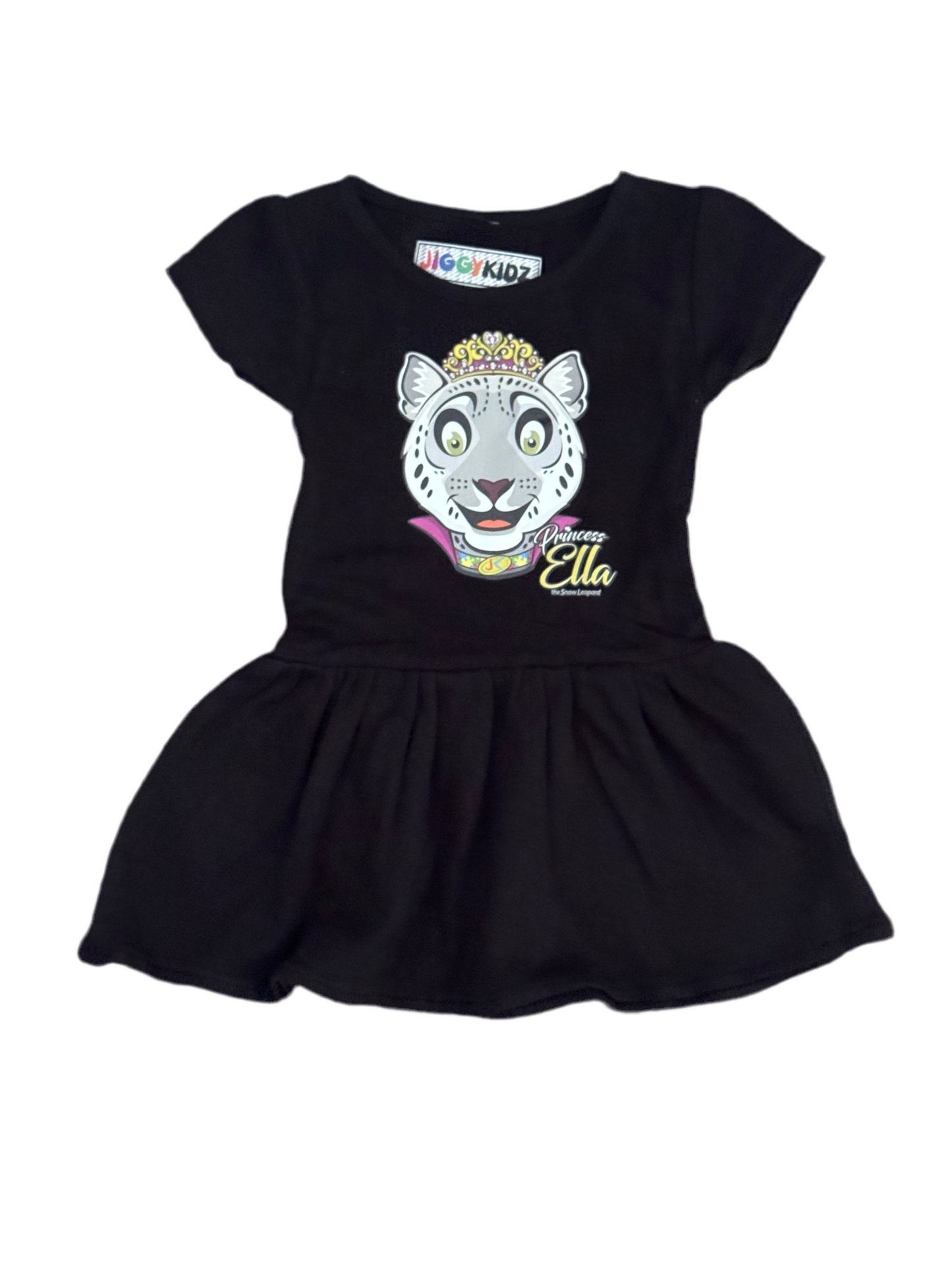 Princess Ella the Snow Leopard Dress