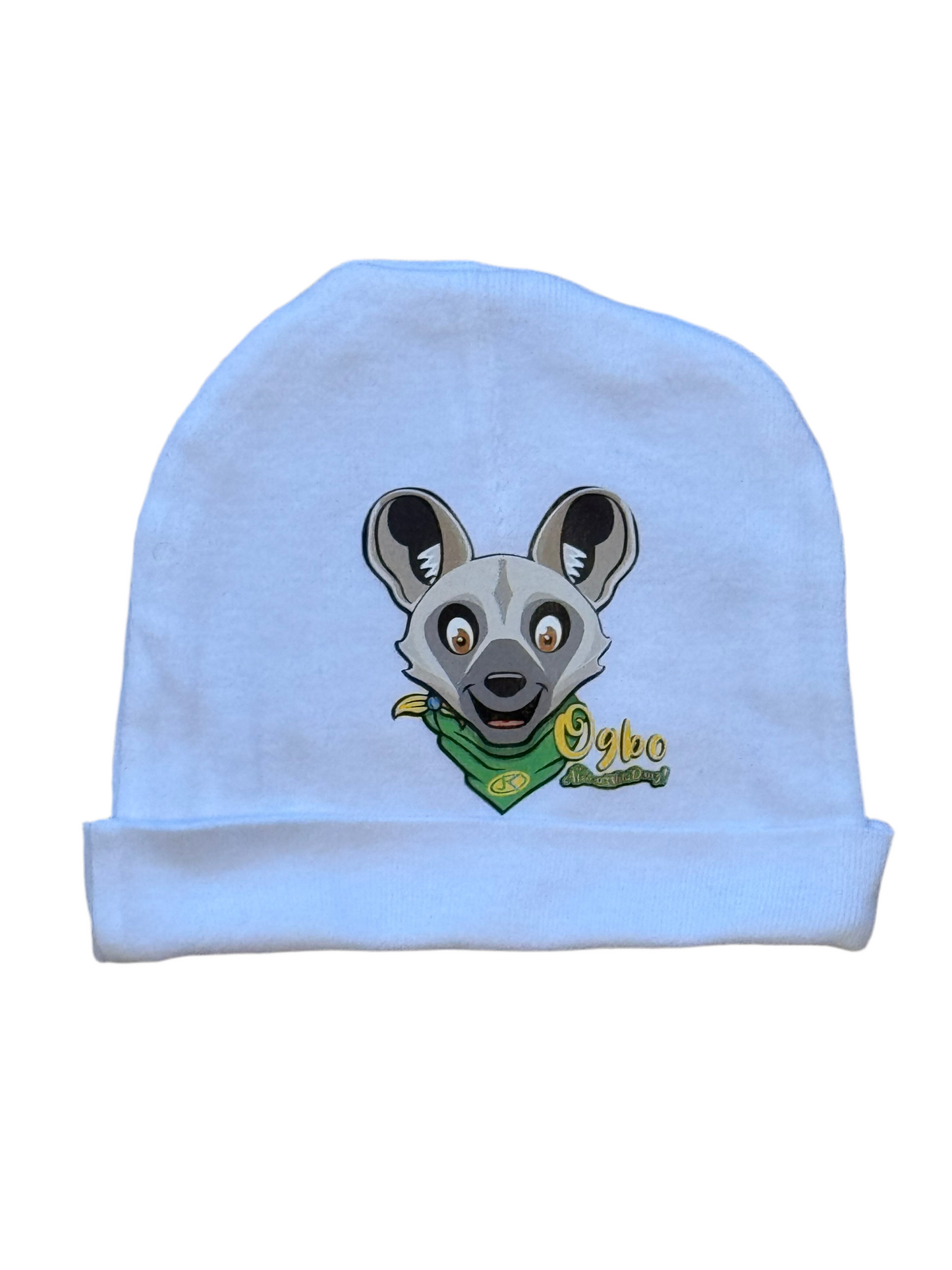 Ogbo the African Wild Dawg New Born Infant Beanies