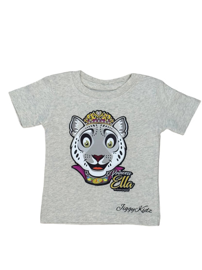 Princess Ella the Snow Leopard Girls Toddler T-shirt