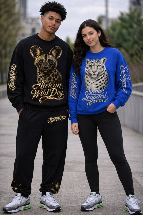Jiggykidz  Endangered African Wild Dog Sweatshirt