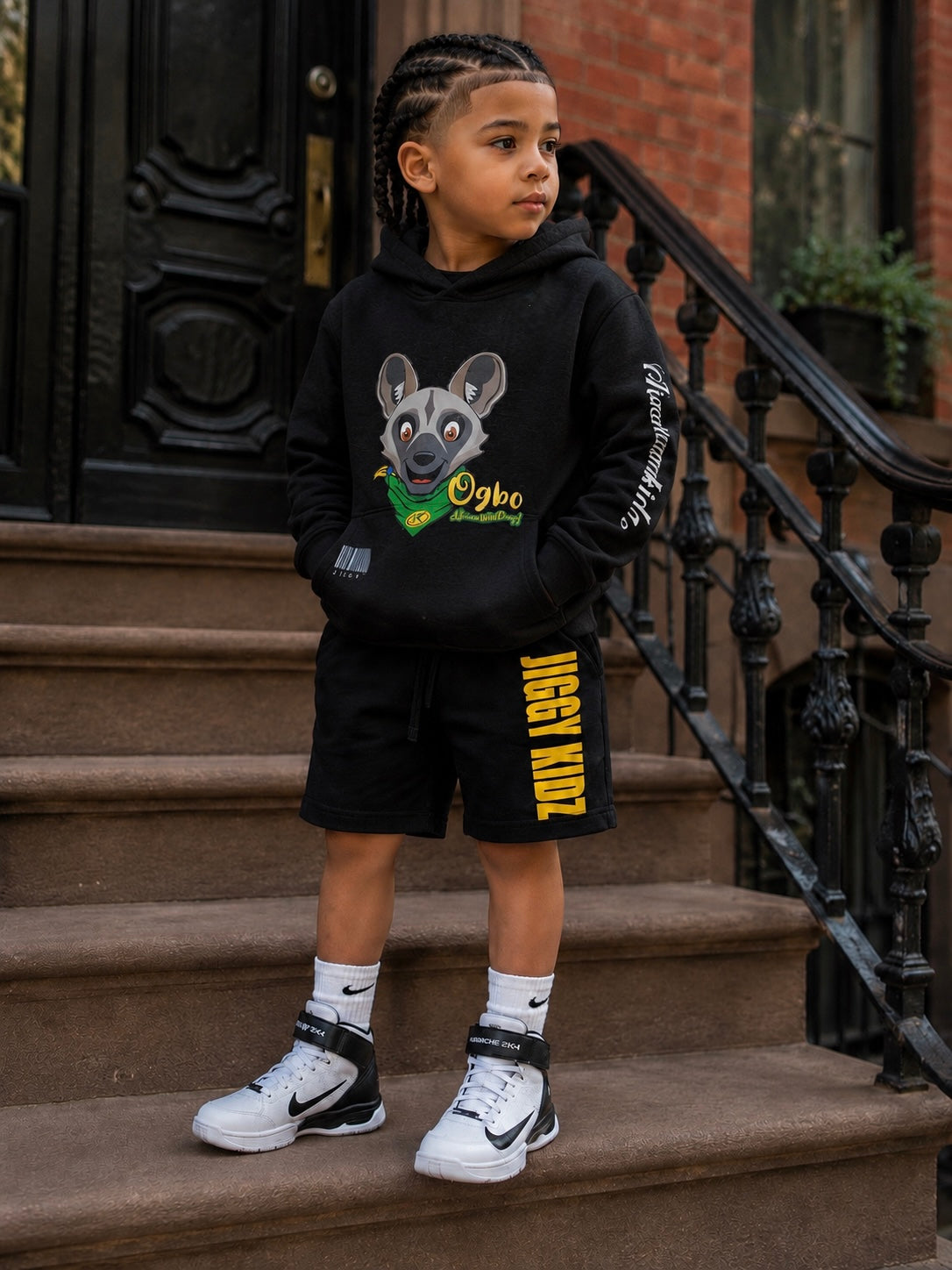 Ogbo the African Wild Dawg 1973 Endangered Species Act Boys Toddler Hoodie