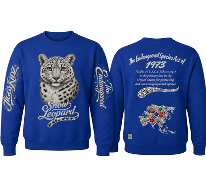 Jiggykidz Endangered Snow Leopard Sweatshirt