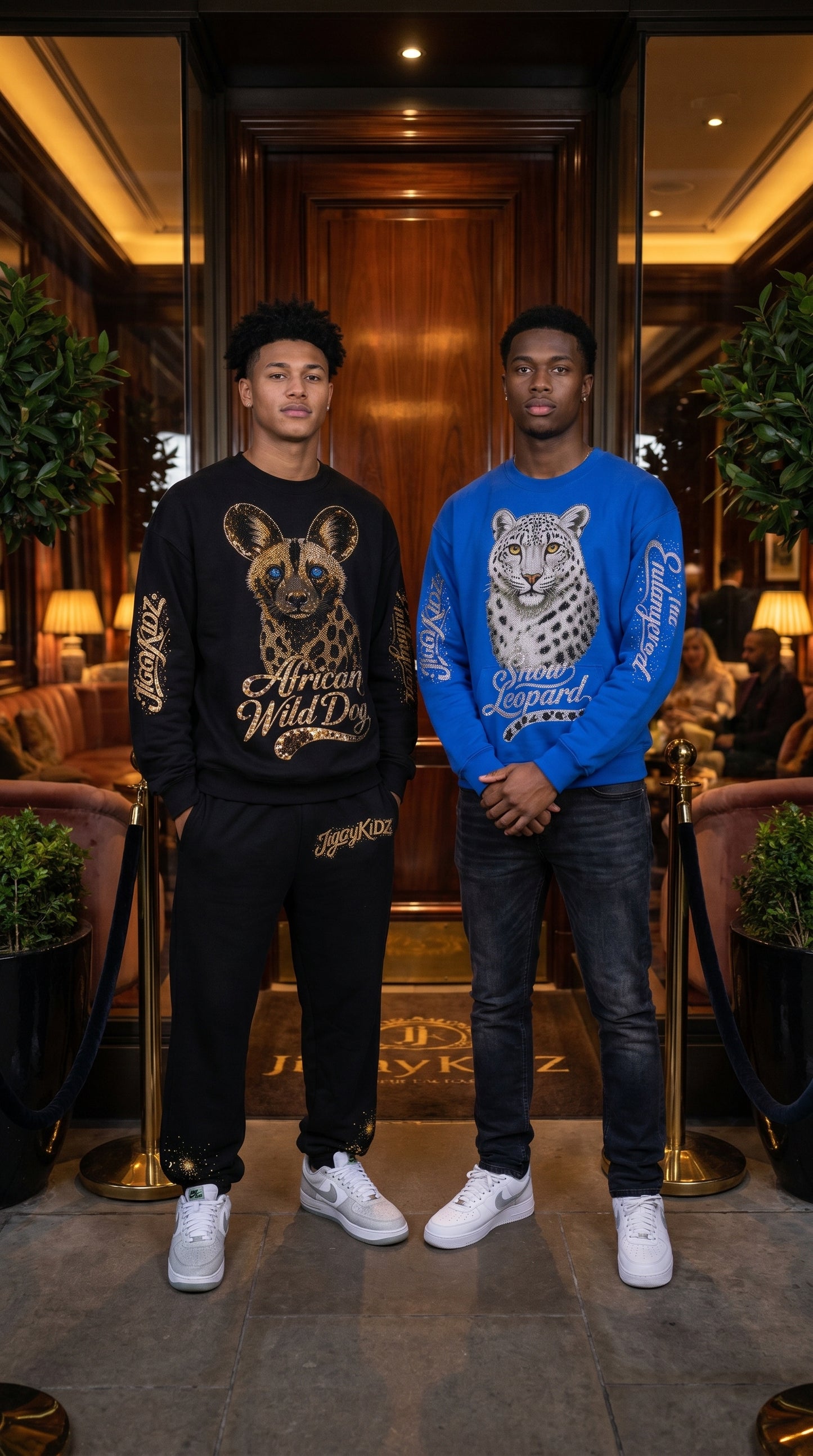 Jiggykidz Endangered Snow Leopard Sweatshirt