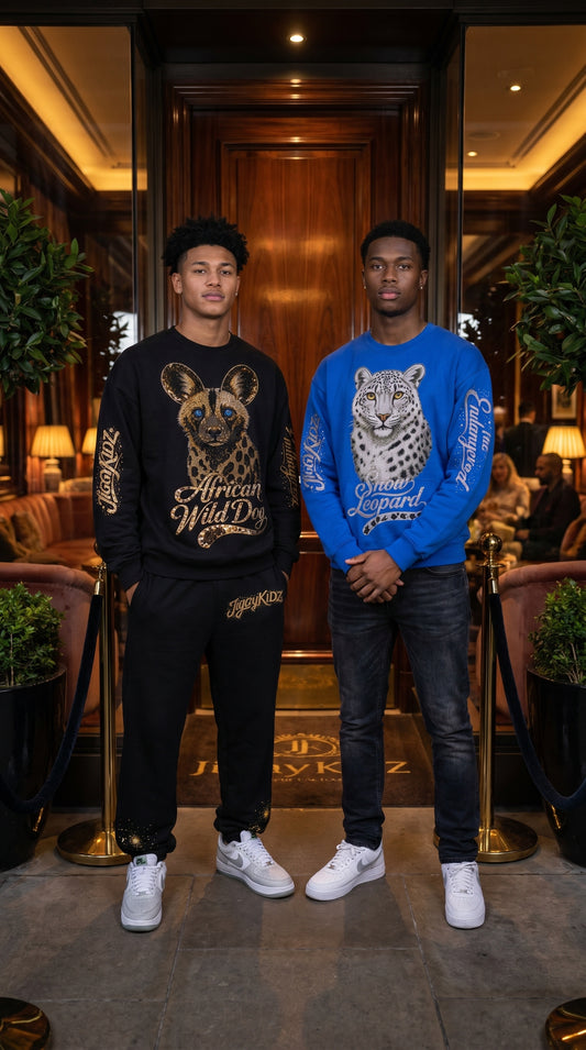 Jiggykidz Endangered Snow Leopard Sweatshirt
