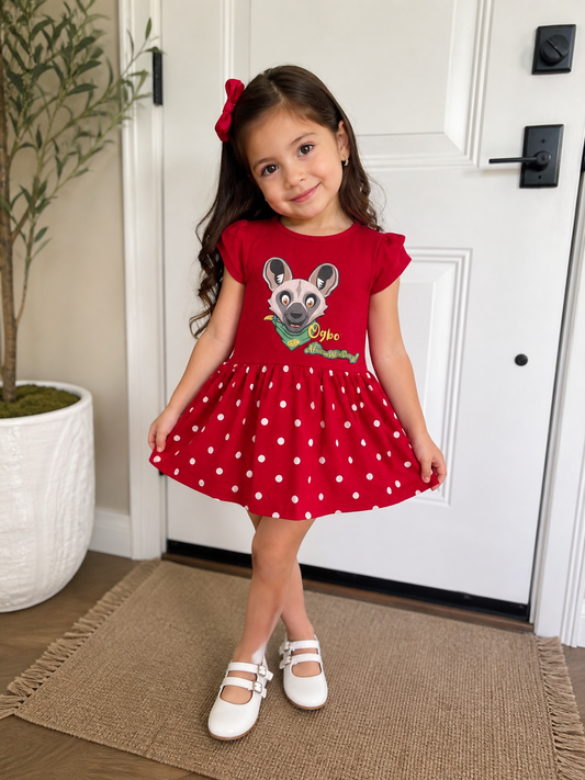 Ogbo the African Wild Dawg Dress