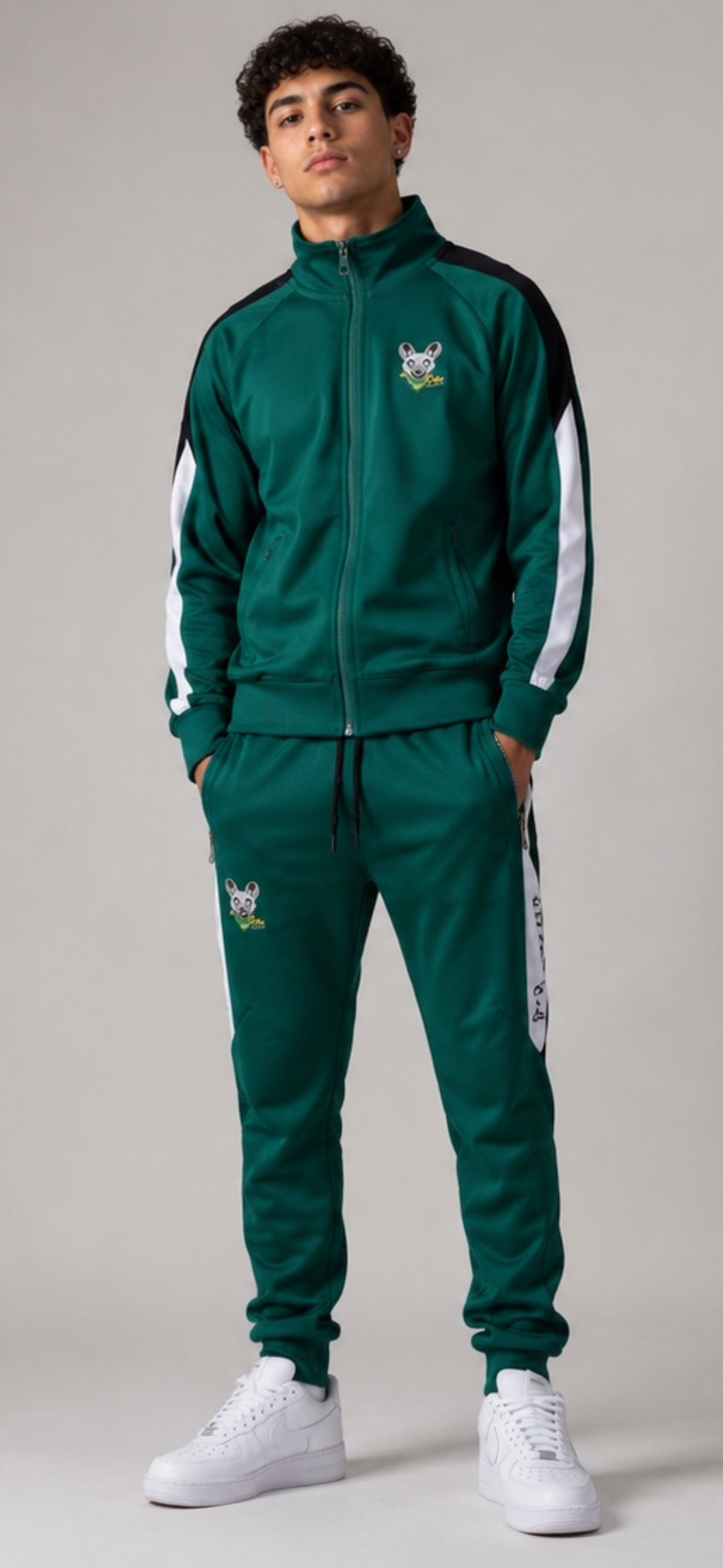 Ogbo the African Wild Dawg Olympic Boys Tracksuit