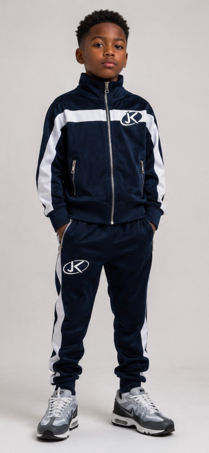 Ogbo the African Wild Dawg Velour Sweat Jacket