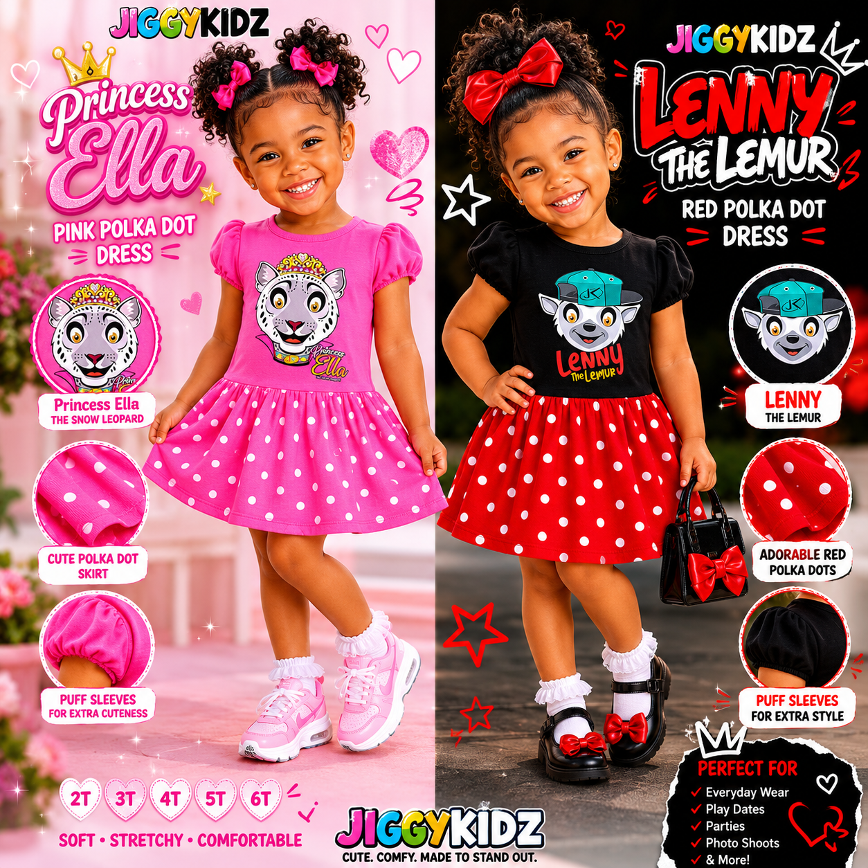 The Jiggykidz Dresses
